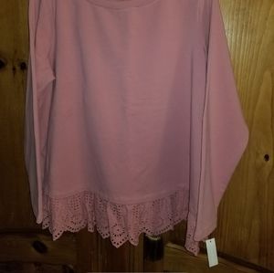 Talbots terry tunic size 1X